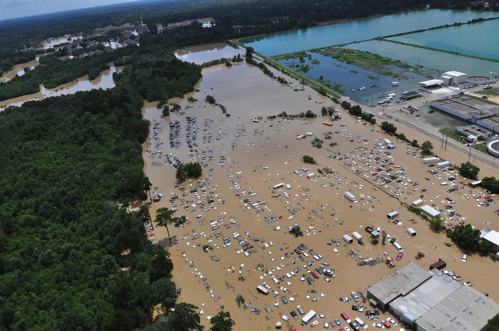 Floodwaters in Louisiana