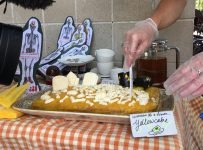 Protestors leaflet BHP AGM this morning