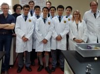 School kids synthesise drug