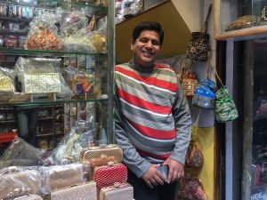 A New Delhi shop keeper has lost 80% of his business due to the crisis